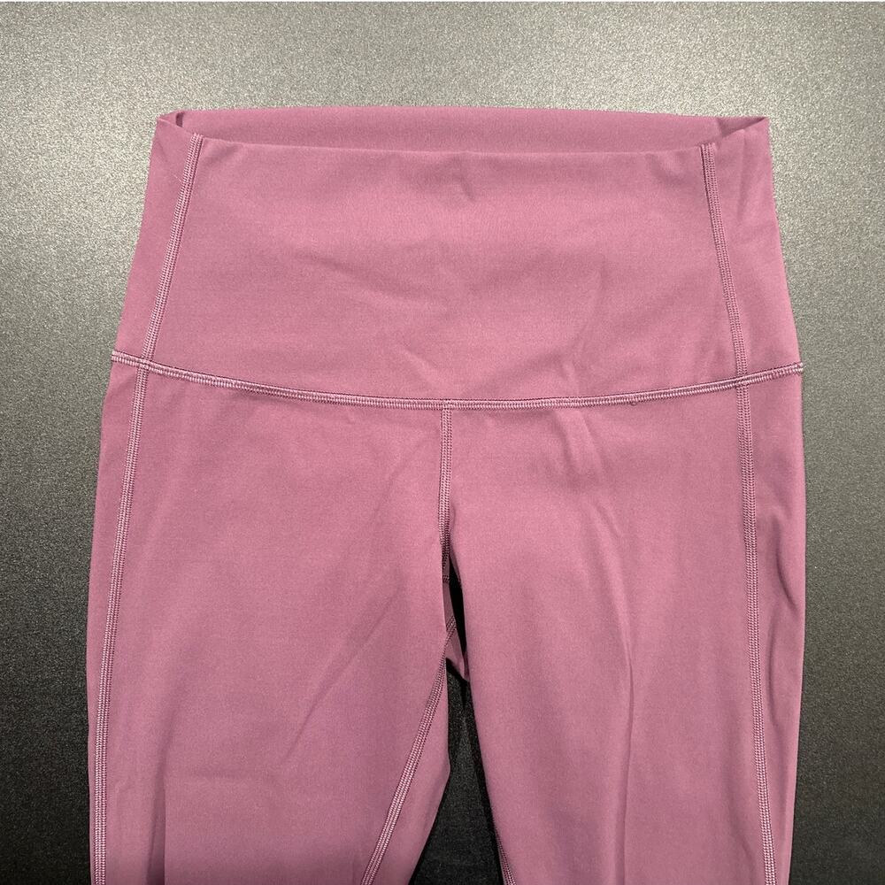 lululemon Mesh Hem Cropped Leggings, Lavender Purple, Size 4–6 (Est.) - Picture 2 of 6